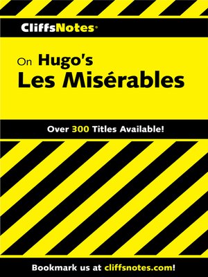 cover image of CliffsNotes on Hugo's Les Miserables